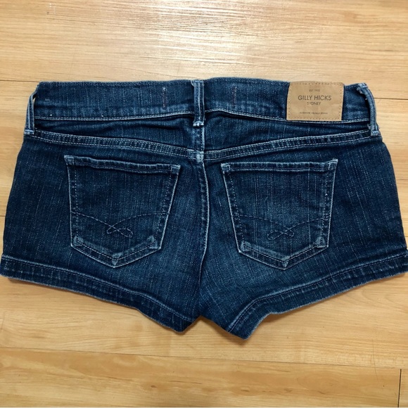 Gilly Hicks Sydney Cheeky Stretch Women’s Blue Jean Denim Shorts Size 2 (Size 26 - Picture 2 of 7